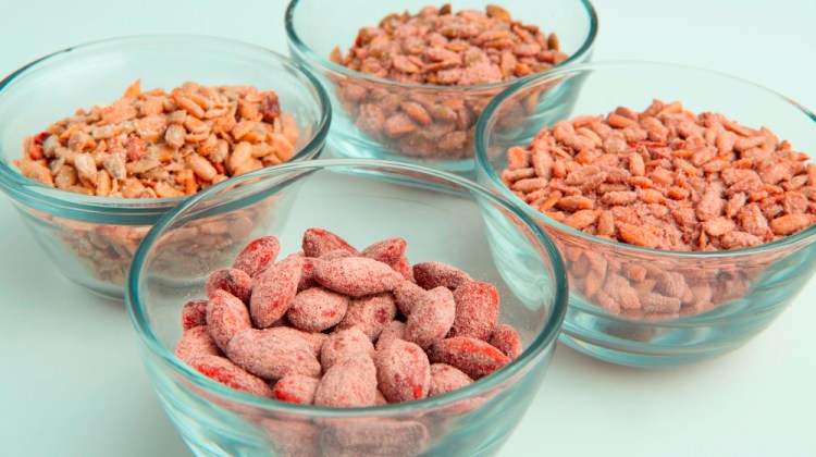 Seasoned Delights! Almonds, Sunflower Seeds, or Pumpkin Seeds