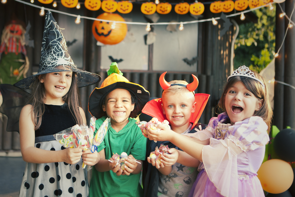 There's no need to keep candy around that you and the kids don't like; to avoid eating it, throw it away immediately.