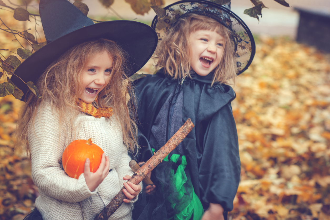 For a healthier Halloween, make sure that everyone gets a little exercise in.