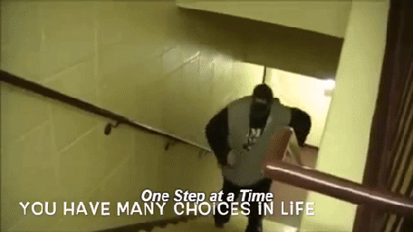 one step at a time