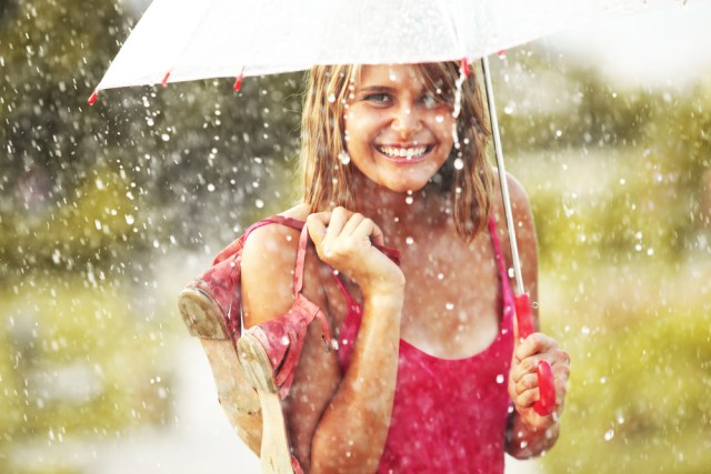 There's nothing like cool summer rain on a hot day.
