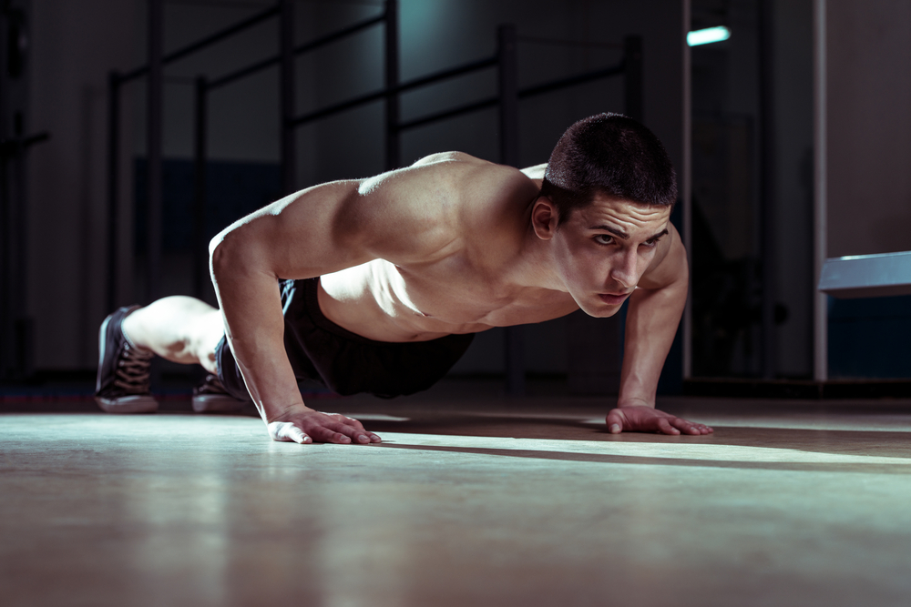 RECON push ups will build a powerful core and lean, muscular body for men.