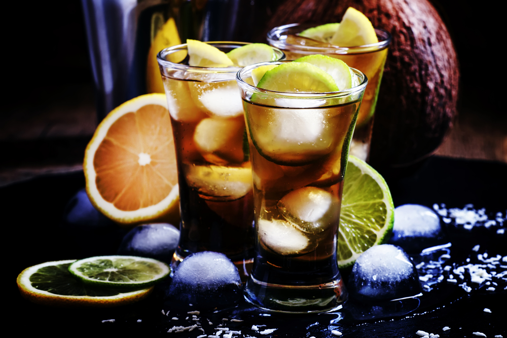 Get the shaker out and make a calorie-free dirty Dr. Pepper at your next party!