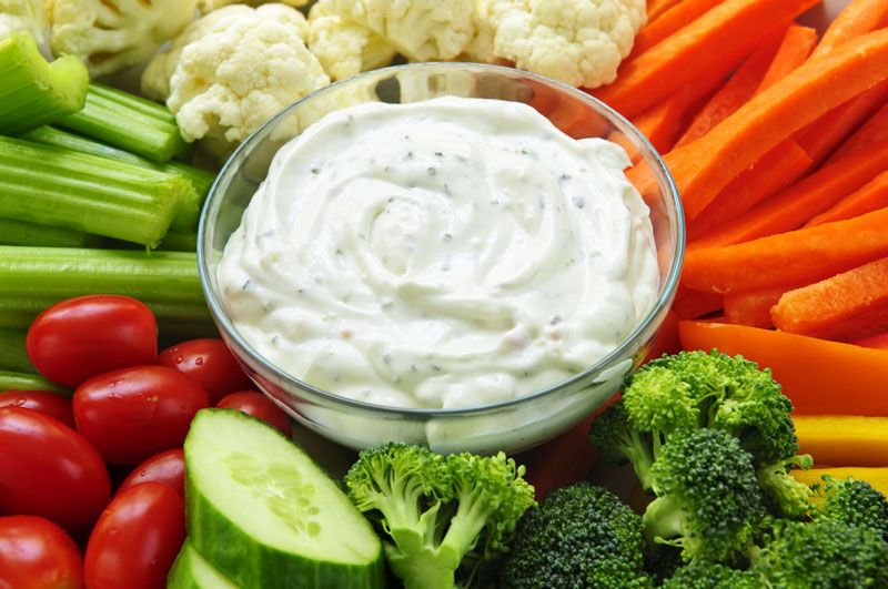 Summer veggie snacks