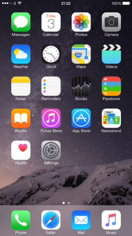 Find the Health app on your iPhone to track your 2,000 steps a day with Personal Trainer Food; it's the one with the red heart and white background. 